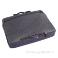 Borsa per laptop in tessuto cationico di moda personalizzata